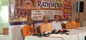 শান্তি ও ভ্রাতৃত্বের বার্তা নিয়ে আগামী বৃহস্পতিবার ইসকন কলকাতার ৫৫তম রথযাত্রা